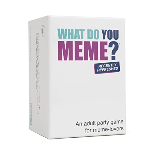 WHAT DO YOU MEME? Core Game (Original Version) – The Hilarious Adult Party Game for Meme Lovers