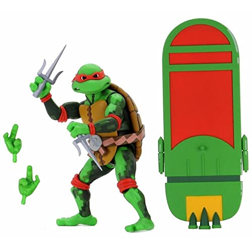 NECA Teenage Mutant Ninja Turtles: Turtles in Time - 7' Scale Action Figure - Raphael