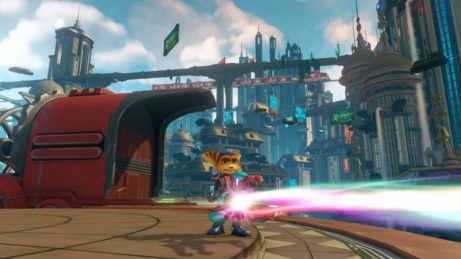 Ratchet Clank City3 scaled - Ratchet and Clank Game 2016 Review