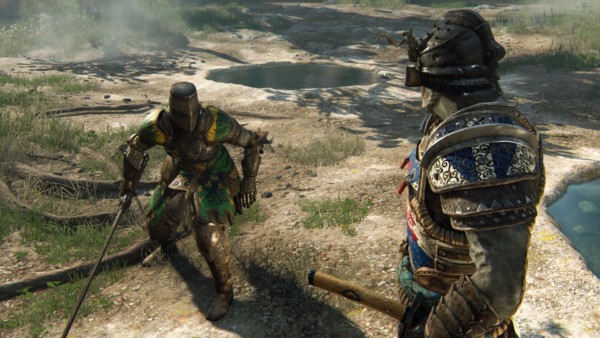 Stare at your opponent in For Honor