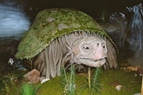 turtlemora - At a German Film Studio You Can Ride Falkor and See Props From The Never Ending Story