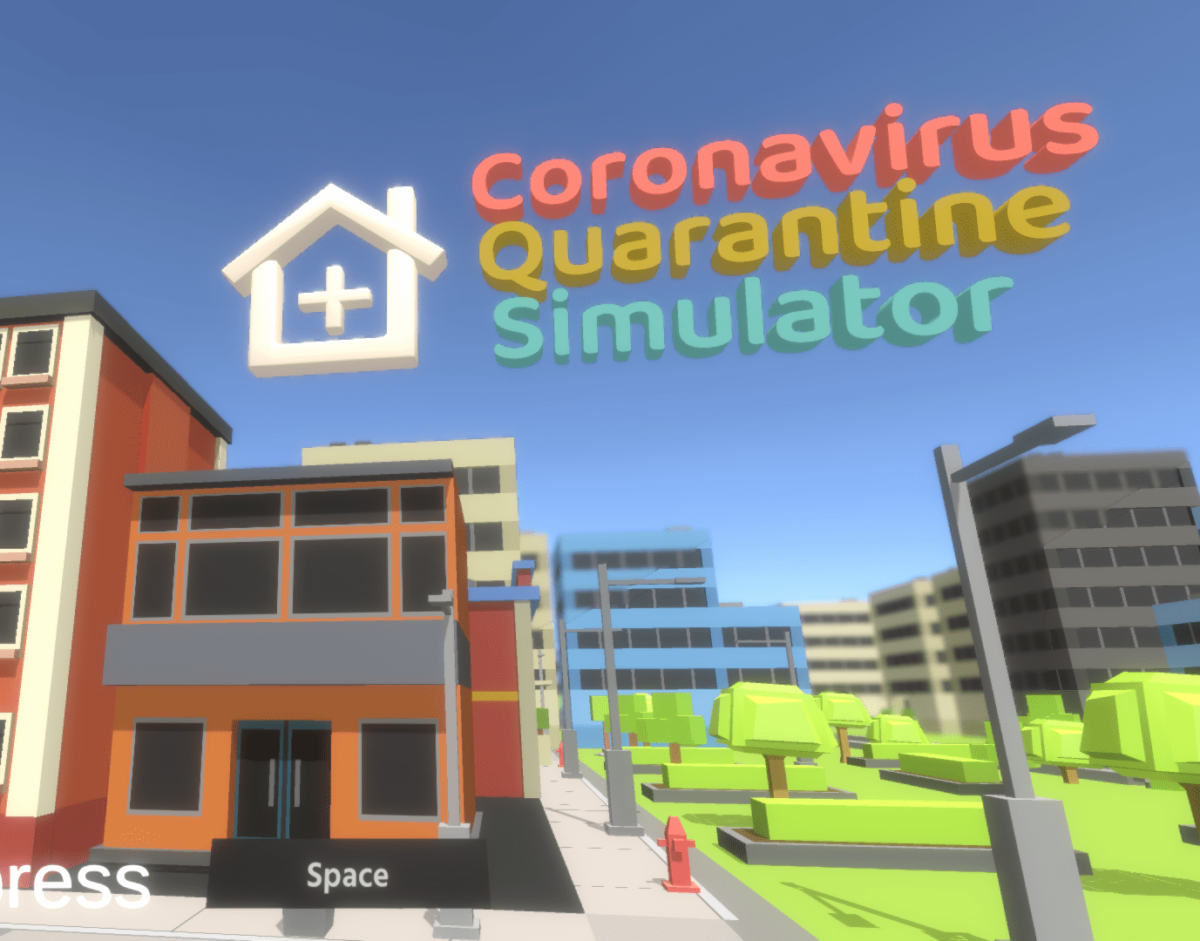 Coronavirus Quarantine Simulator is a fun, game that pokes fun at the COVID situation