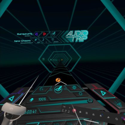 998 - Audio Trip Review - VR Dance Game With Songs You Know