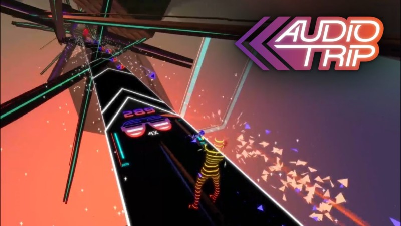Audio Trip is a real workout dance game.