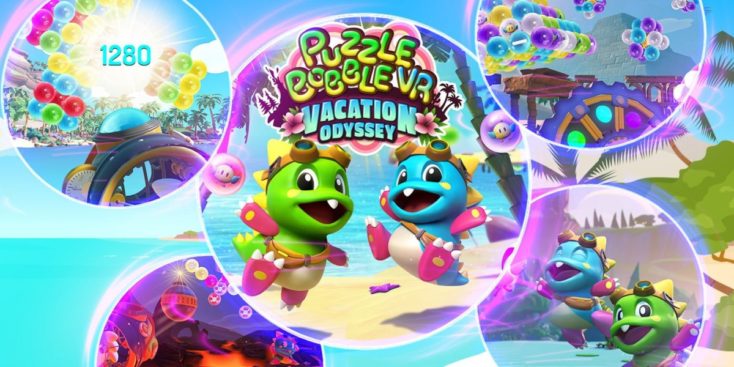 PuzzleBobbleVRReview - Rainbow Reactor Fusion VR Review