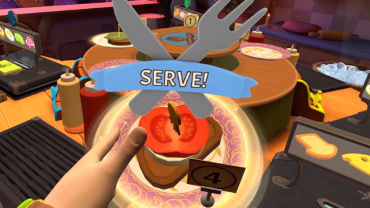 Serve - Cook Out VR Review - A Sandwich Tale