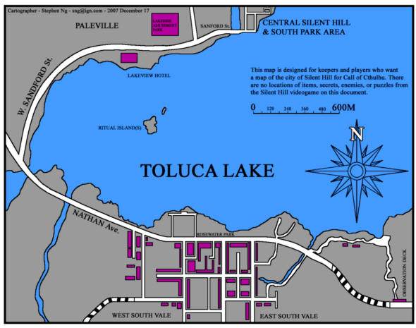 Toluca lake map - Song Of Horror Review - Complete Edition