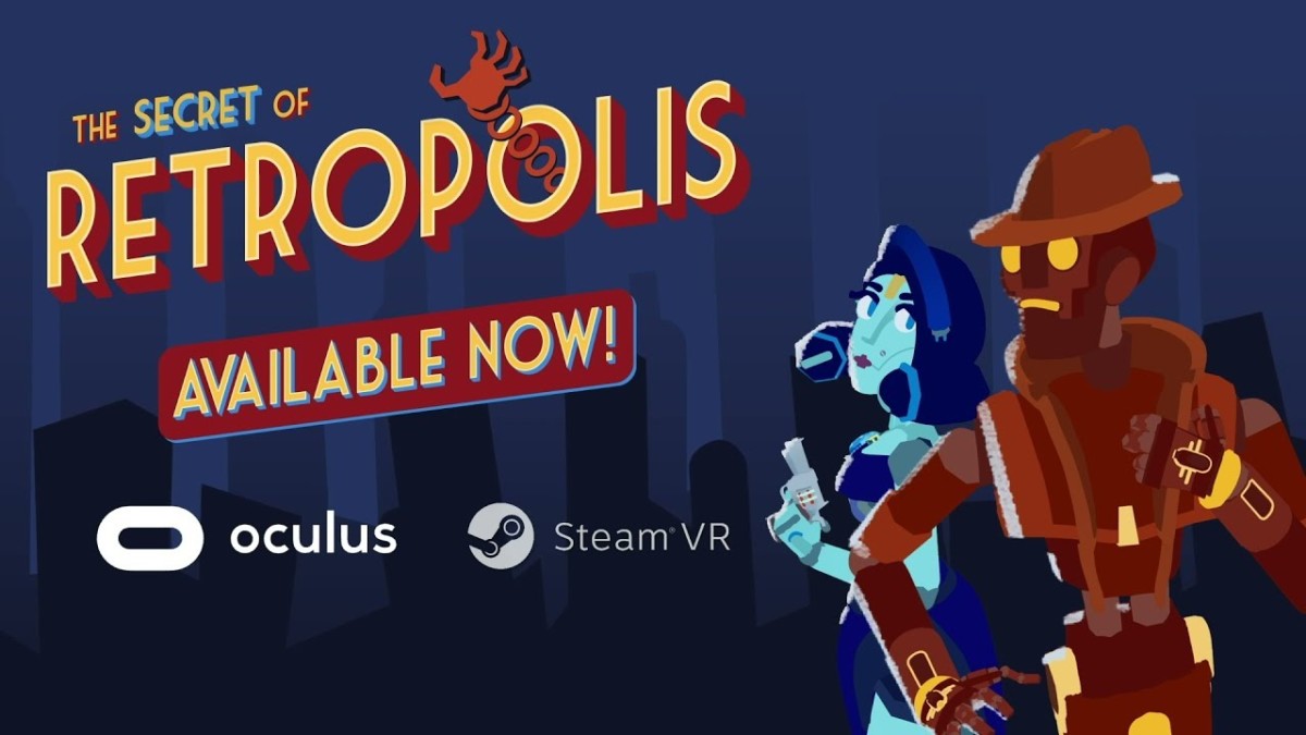 The Secret of Retropolis is a witty and fun VR adventure game