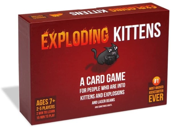 exploding kittens - Best Travel Card Games