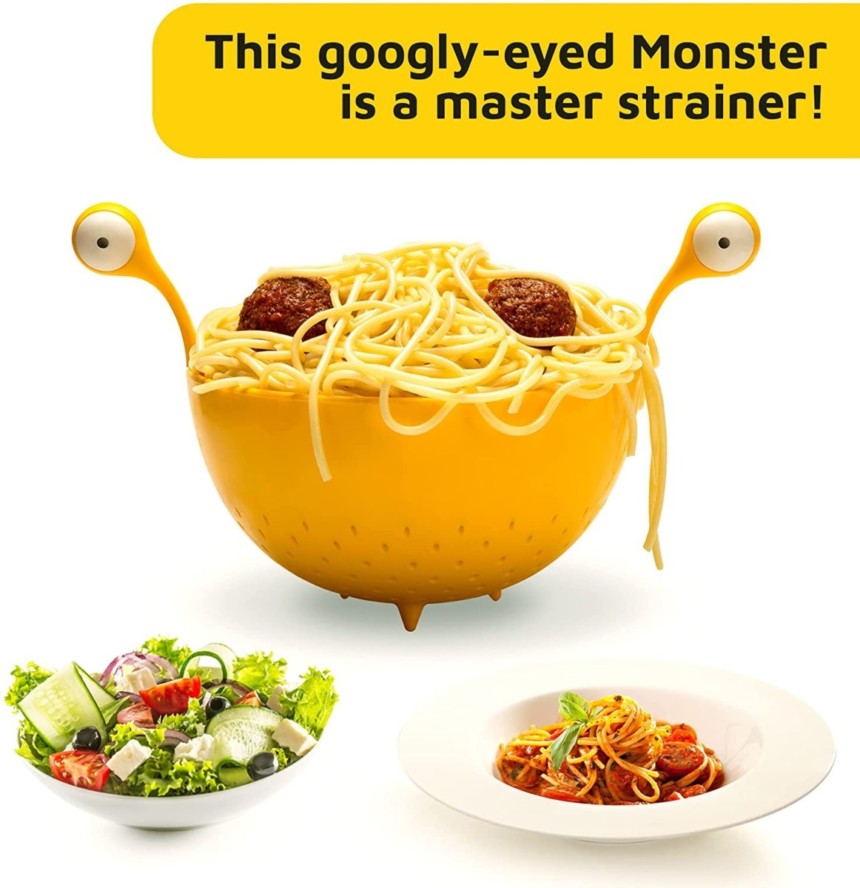 pastamonster3 - Spaghetti Monster Colander Review