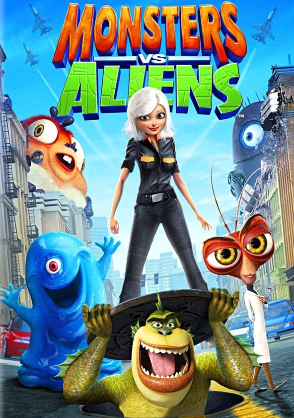 Poster for Monsters vs Aliens