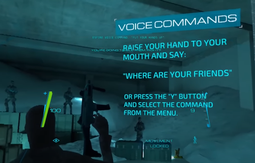 VoiceCommands - Espire 2 Review - Sneak as VR Robots