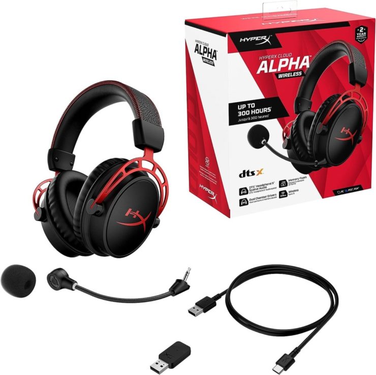 HyperX Cloud Alpha Wireless Review Main - HyperX Cloud Alpha Wireless Review - Extra Long Battery Life