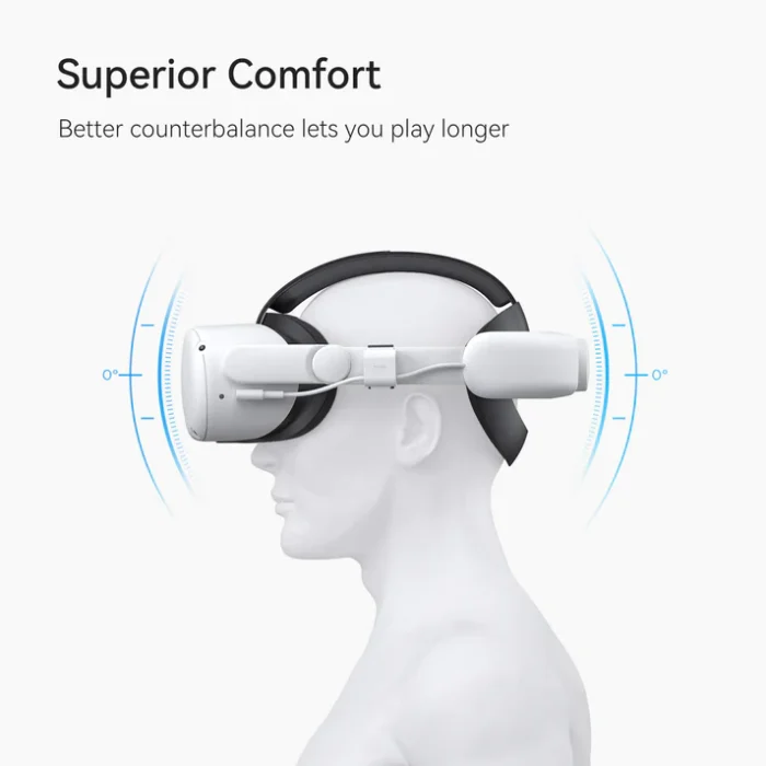 oculus quest 2 head strap with battery 5 - Kiwi Design Battery Head Strap Review - Compatible with Quest 2
