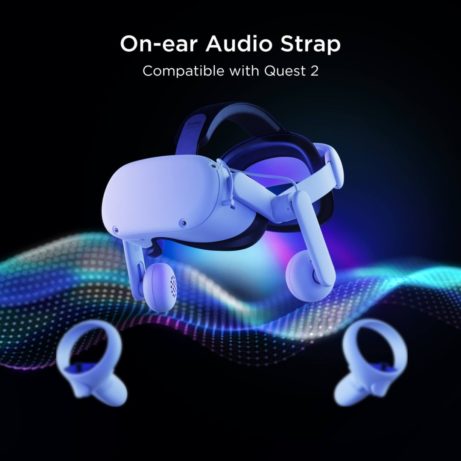 Quest 2 Audio head strap 2 - KIWI Design Clip-on Headphones Review for Quest 2