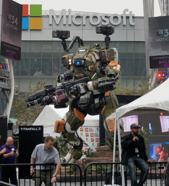 Giant Titan at LA Live