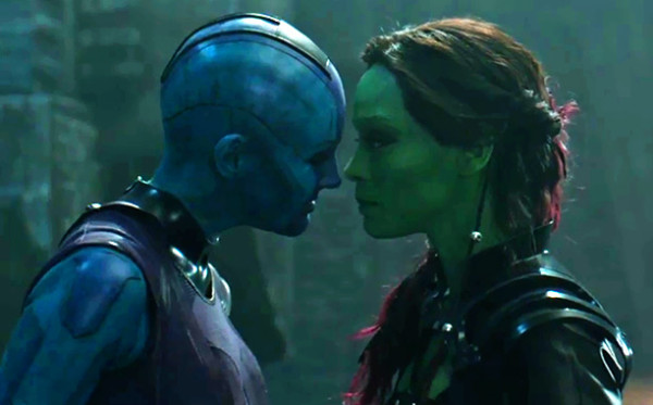 Guardians Vol 2 - Gamora And Nebula