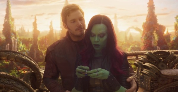 Guardians Vol 2 - Starlord And Gamora