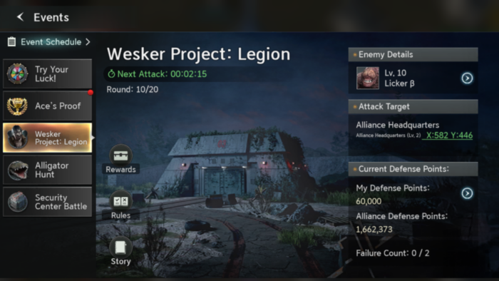 Screenshot 2025.12.11 17.10.28.518 - Resident Evil: Survival Unit Wesker Project: Legion Event Guide