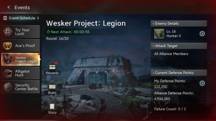 Screenshot 2025.12.11 17.21.52.934 - Resident Evil: Survival Unit Wesker Project: Legion Event Guide